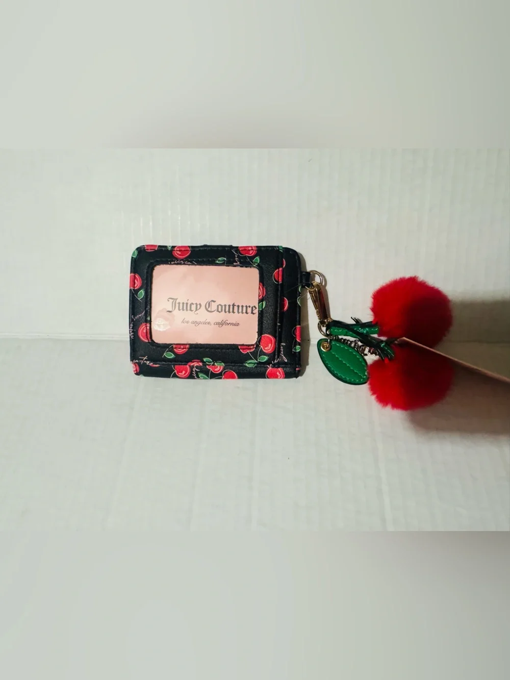 Juicy Couture Cherry girl Card Case  wallet BNWT - Picture 2 of 4